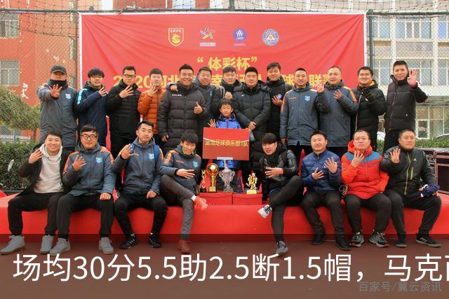 场均30分5.5助2.5断1.5帽，马克西开季两场命中率50%