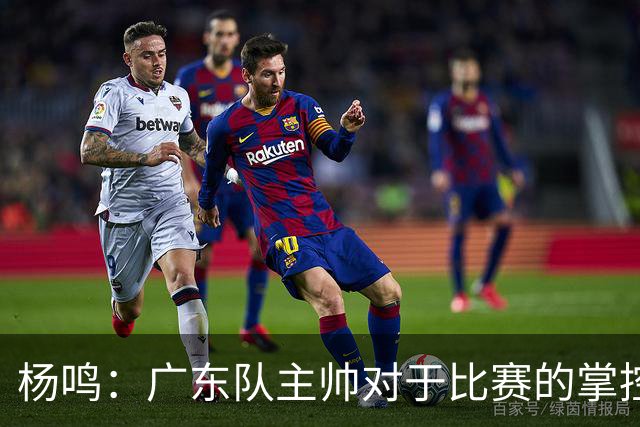 杨鸣：广东队主帅对于比赛的掌控和熟悉程度都很难让人理解